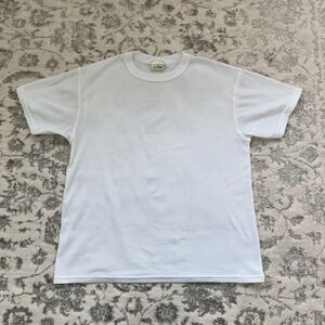 L.L. Bean White Short Sleeve Tee